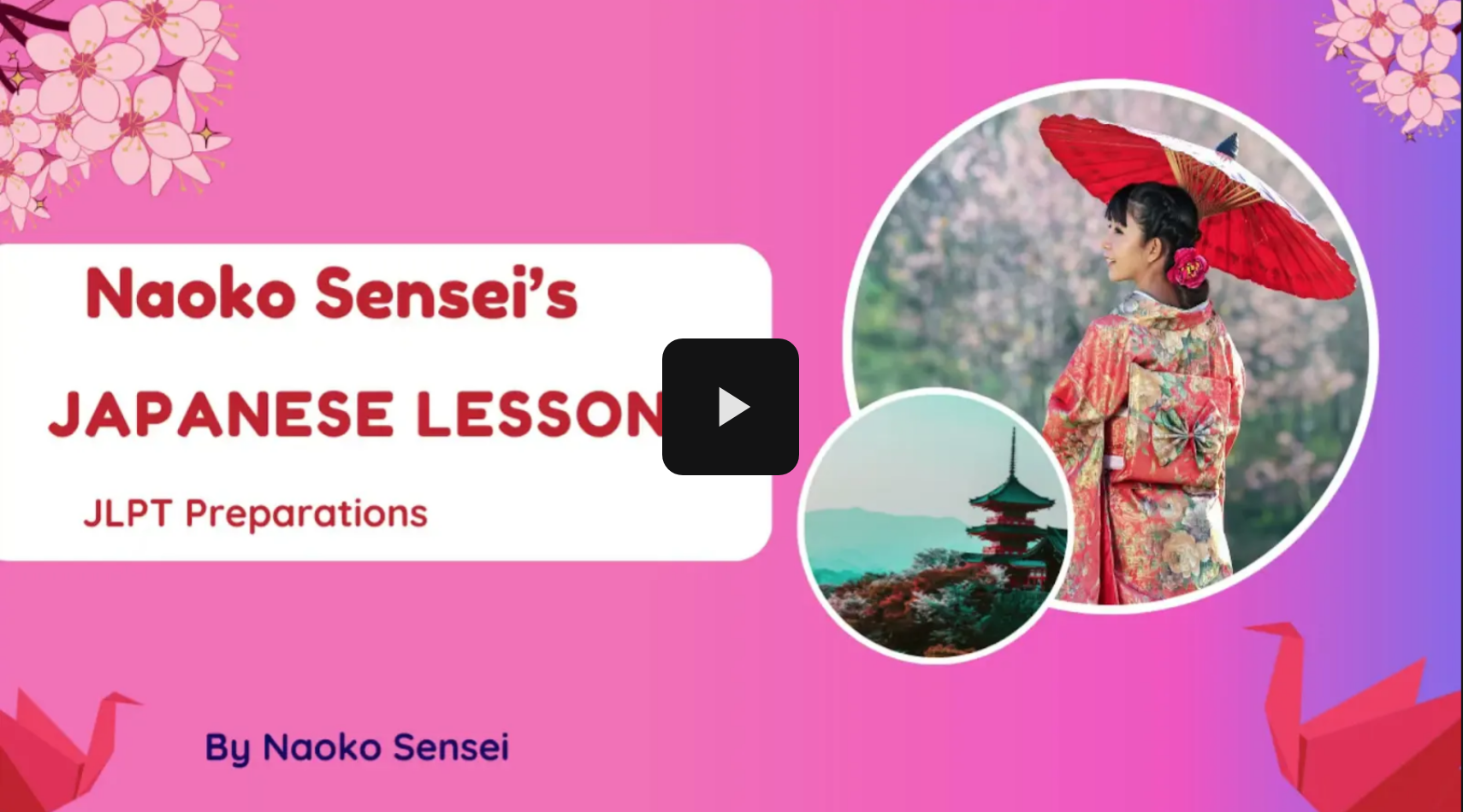 Naoko Sensei’s JLPT N5 Online Course